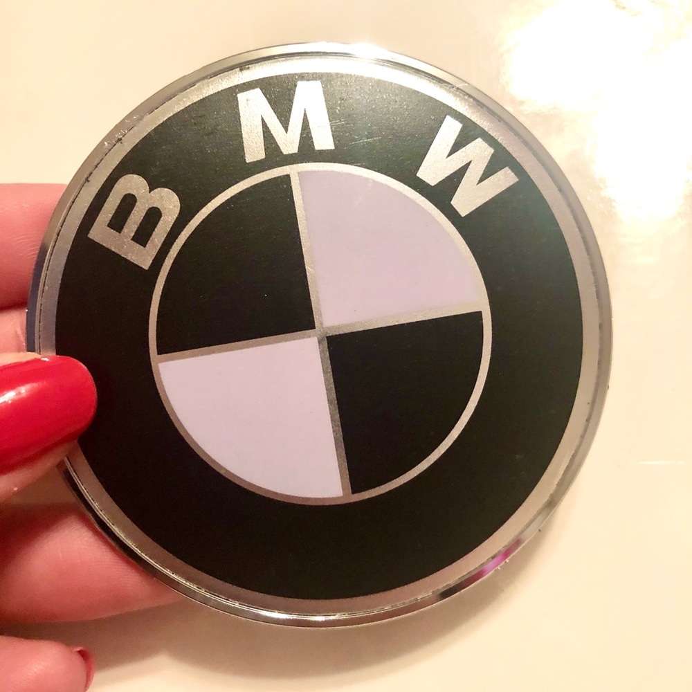 BMW Plastic black Wheel Covers